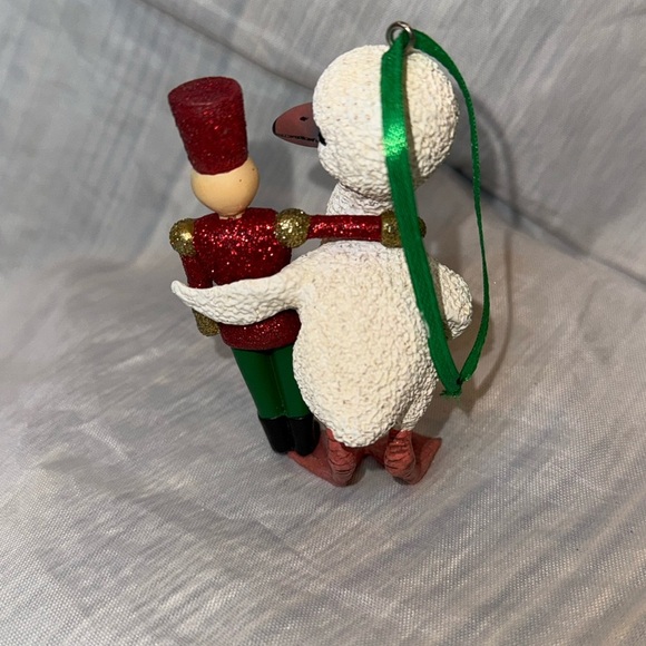 Danbury Mint The Baby Animal Ornaments Flamingo Nutcracker - Picture 2 of 2